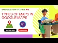 Google Maps API using NET and Bootstrap Google Maps Types CodingKnowledge