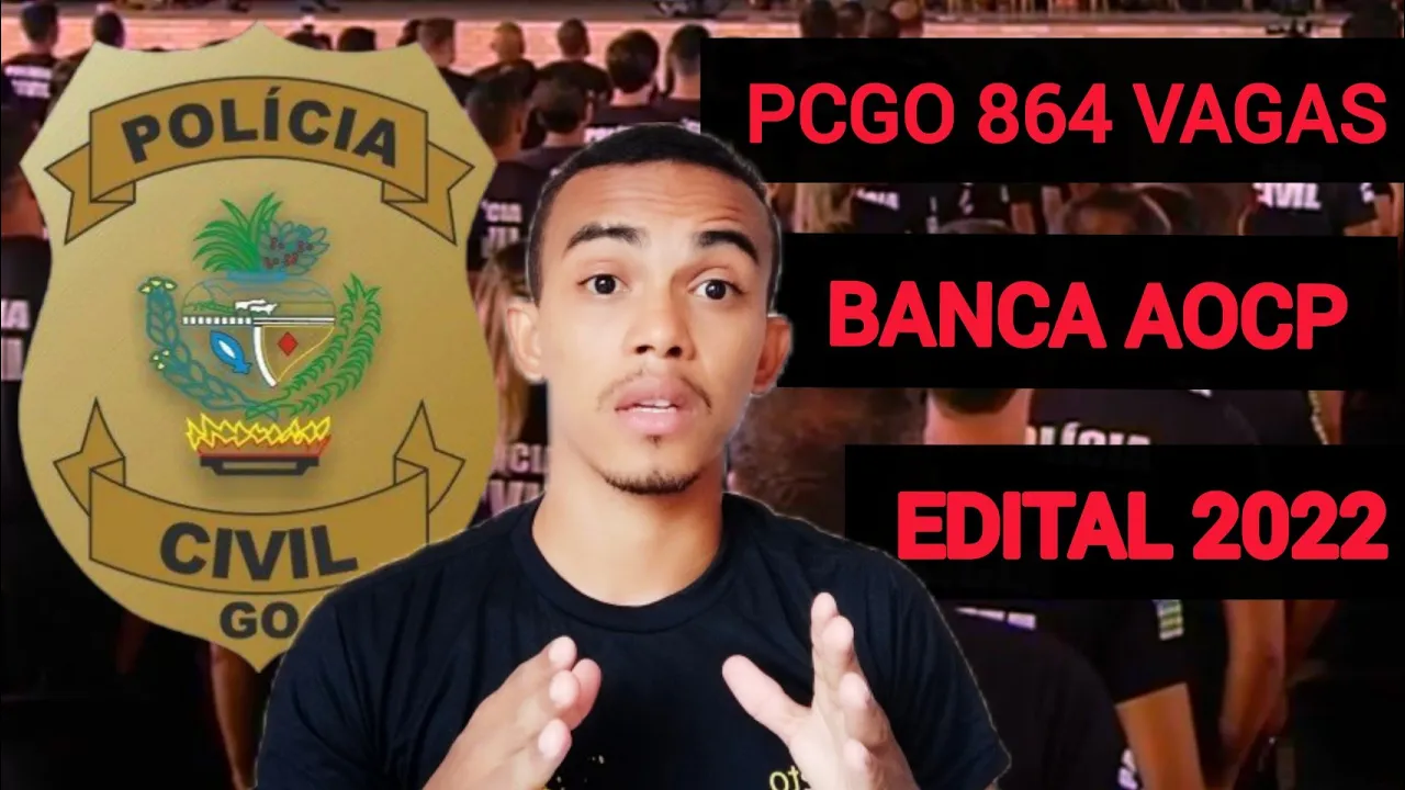 CONCURSO PCGO - POLÍCIA CIVIL DO GOIÁS