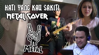 Download Hati yang Kau Sakiti (Metal Cover) | Rossa MP3