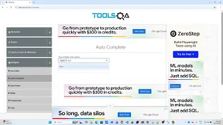 TypeScript Playwright Framework 04b - Auto Complete components using the DemoQA website