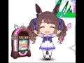 Tosen Jordan chibi vibing to My Little White Pony by MCR-T &horsegiirL