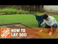 Laying Sod How to Prepare Soil For Sod The Home Depot