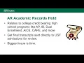 USF common registration holds