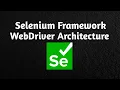 Selenium Framework WebDriver architecture in detail