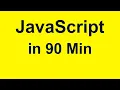 JavaScript Tutorial fur Anfanger Lerne JavaScript in 90 Minuten deutsch