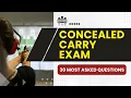 Concealed Handgun Carry Exam - Firearm Safety Certificate Review 30 Most Asked Questions