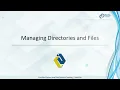 Python Managing Directories and Files