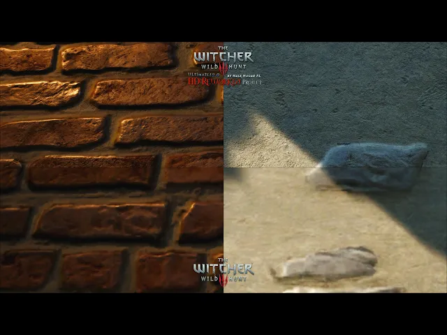 The Witcher 3 HD Reworked Project 12.0 Ultimate - Textures Quality Preview