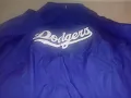 Men s Los Angeles Dodgers Majestic Royal On-Field Triple Climate 3-In-1 Jacket Demonstration