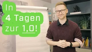 mit diesem lernplan in 4 tagen zum einserkandidaten universit t schule lernplan erstellen