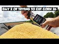 WAITING ON THE CORN MOISTURE TO COME DOWN A LITTLE