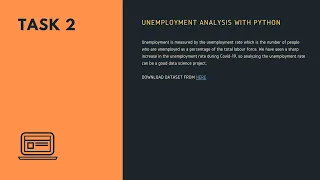 Unemployment Analysis With Python Oasis Infobyte Data Science Project