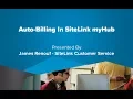 Auto-billing in SiteLink myHub - SiteLink Training