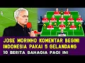 Download Lagu 🔴JOSE MORINHO Sampai Ngomong Begini❗INDONESIA Pakai 5 Gelandang Serang Lawan Arab Saudi \u0026 Irak✅