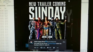 Justice League Trailer Sunday Morning at 6 AM PT