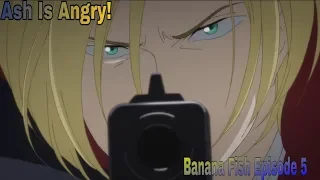 ASH OUT OF JAIL AND WANTS TO FIGHT Banana Fish Episode 5 