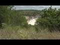 A look from the sky at Lake Travis lake levels