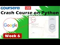 Crash Course on Python Coursera Week 6 - Full solved Google IT Automation with Python 2020