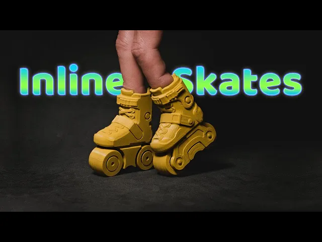 Inline Finger Skates - Print in place video thumbnail