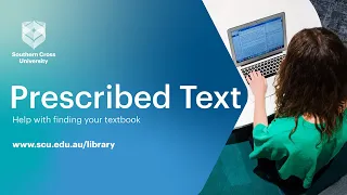 SCU Library How To Find Your Prescribed Textbook 