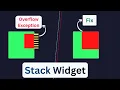 Flutter Stack Widget MASTERCLASS