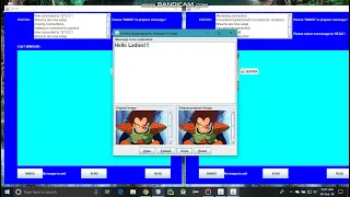 Client Server Image Steganography project using Java Swing Desktop App