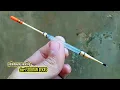 tutorial membuat PELAMPUNG PANCING DARI SEDOTAN BEKAS DAN BAMBU || fishing float