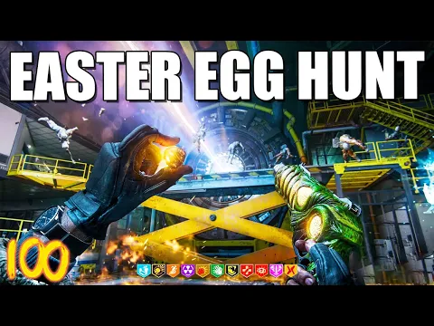 Video Thumbnail: BLACK OPS 6 ZOMBIES - WORLD'S FIRST THE RECKONING DLC 4 EASTER EGG HUNT GAMEPLAY!!!