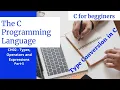 CH02Type Conversion in C DennisRitchie TypesOperators and Expressions part 5 CProgramming4Beginners