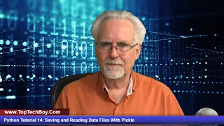 Python Tutorial 14 Saving and Reading Data Files With Pickle