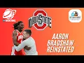 Aaron Bradshaw returns for the Buckeyes