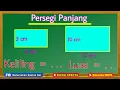 Cara Menghitung Keliling dan Luas Persegi Panjang