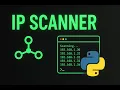 how to make a ip scanner in python