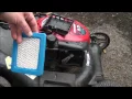 BRIGGS AND STRATTON - HOW TO CHANGE the AIR FILTER in my Lawnmower