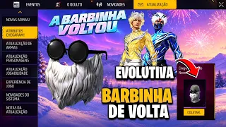 URGENTE!! BARBA DO VELHO DE VOLTA, ACESSO EVENTO DO FFWS E CONJUNTO EVO NO FREE FIRE