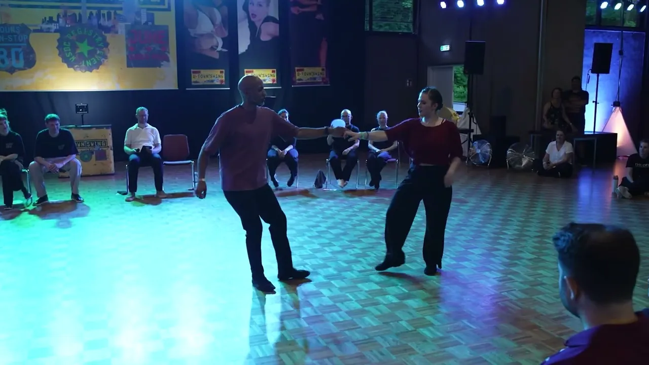 Cliff Pereira & Stefanie Tschom - 3rd place Strictly Open Finals - D-Town Swing 2025