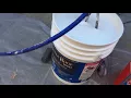 Spraying roof recoat