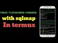 How to install SQLmap in Android Termux Also work for non-rooted devices