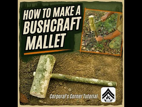 How To Make a Bushcraft Mallet