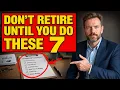 The Retirement Checklist 7 Steps to Get Right - How Many Have You Completed