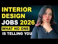 Interior Design Jobs India 2026 What No One Is Telling You