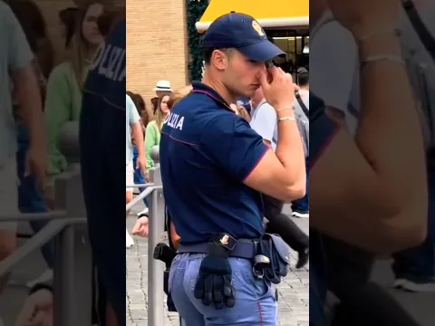 Do you need a handsome police officer?