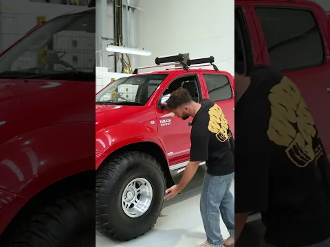 Exploring the Top Gear Hilux at Toyota’s hidden collection. #carthrottle #toyota #topgear #clarkson