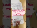 Rigid Transformations Review Having fun working with math