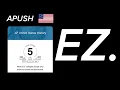 how to get a 5 in APUSH 100 GUARANTEED