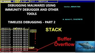 Debugging and reverse analyzing a malware With Immunity debugger- TIMELESS DEBUGGING PART 2