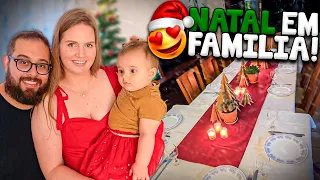 Nosso Natal com minha família! Laurinha ganhou coisas muito fofas!