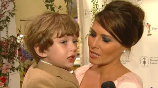 Hear Barron Trump Speak in RARE Childhood Interview ET Vault Unlocked