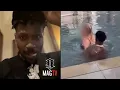 Antonio Brown Is Unbothered After Leaked Dubai Swimming Pool Surfaces