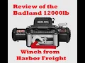 Harbor Freight 12000lb Winch - Is It Worth It
